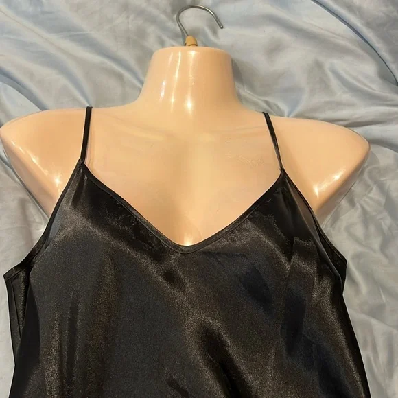 Gorgeous black lace over silk dress 2 in 1 combo Size: S/M - Picture 11 of 12